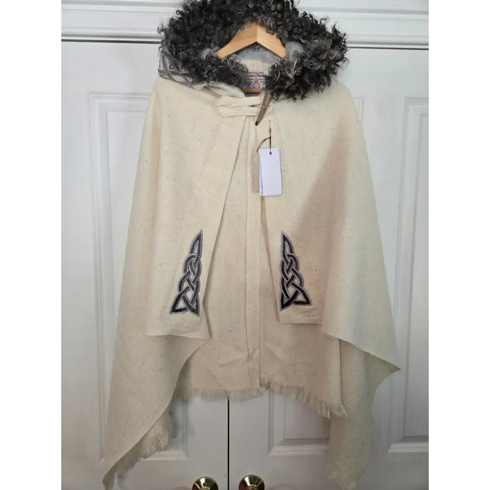 Harris Tweed Hebridean Hooded Cape - Cosy Essentials