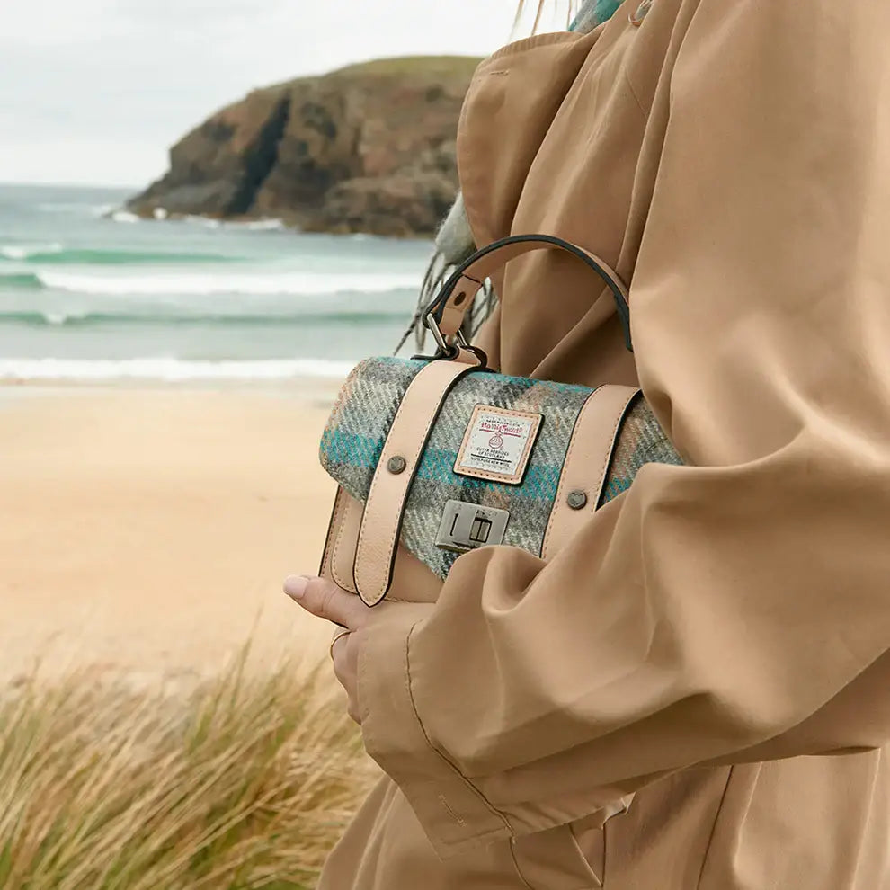 Harris Tweed Mini Satchel - Bag