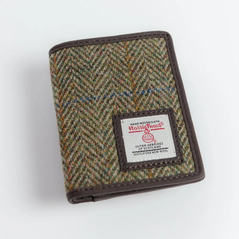 Harris Tweed Slim Bifold Wallet | Maccessori | Scottish Creations