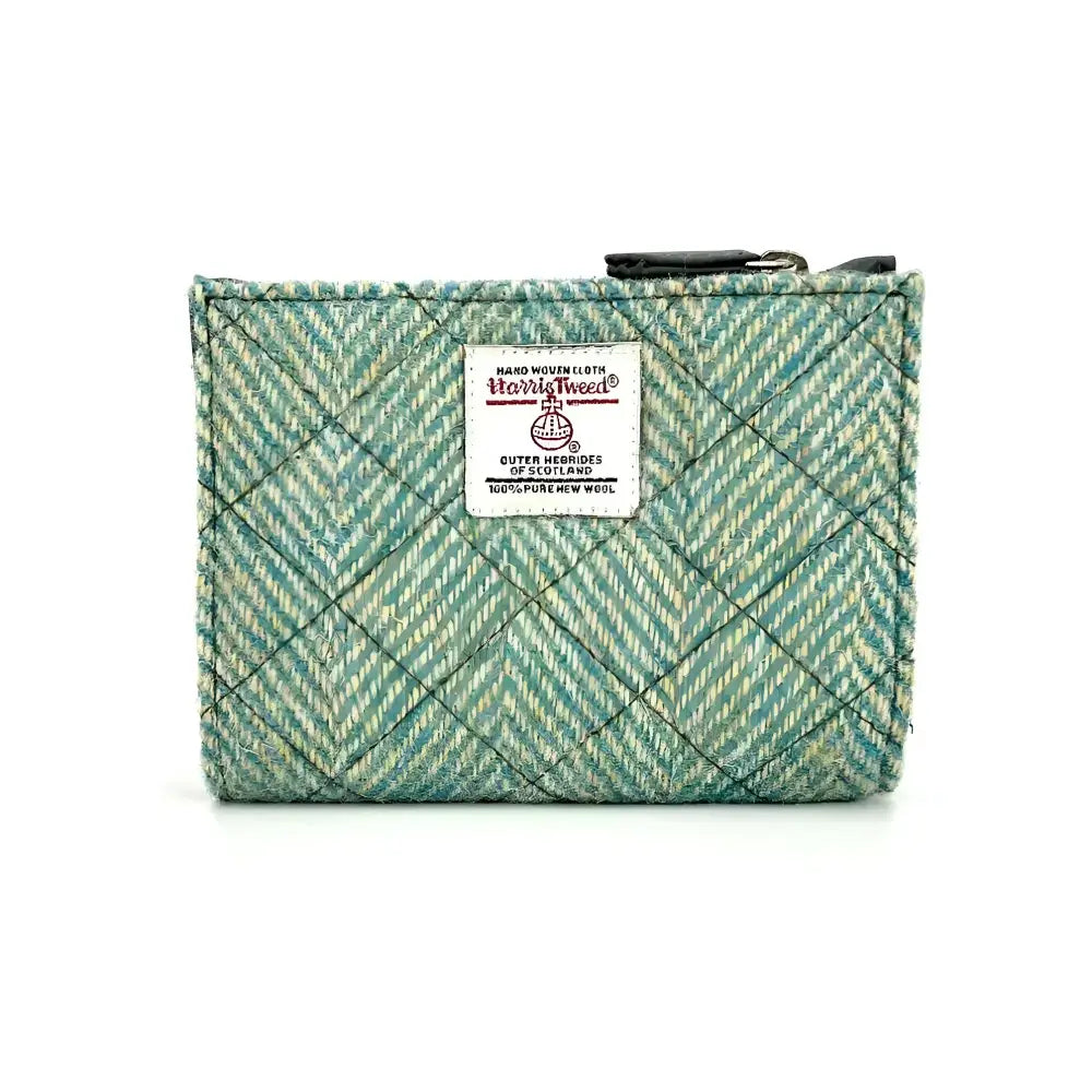 Harris Tweed Slim Quilted Purse