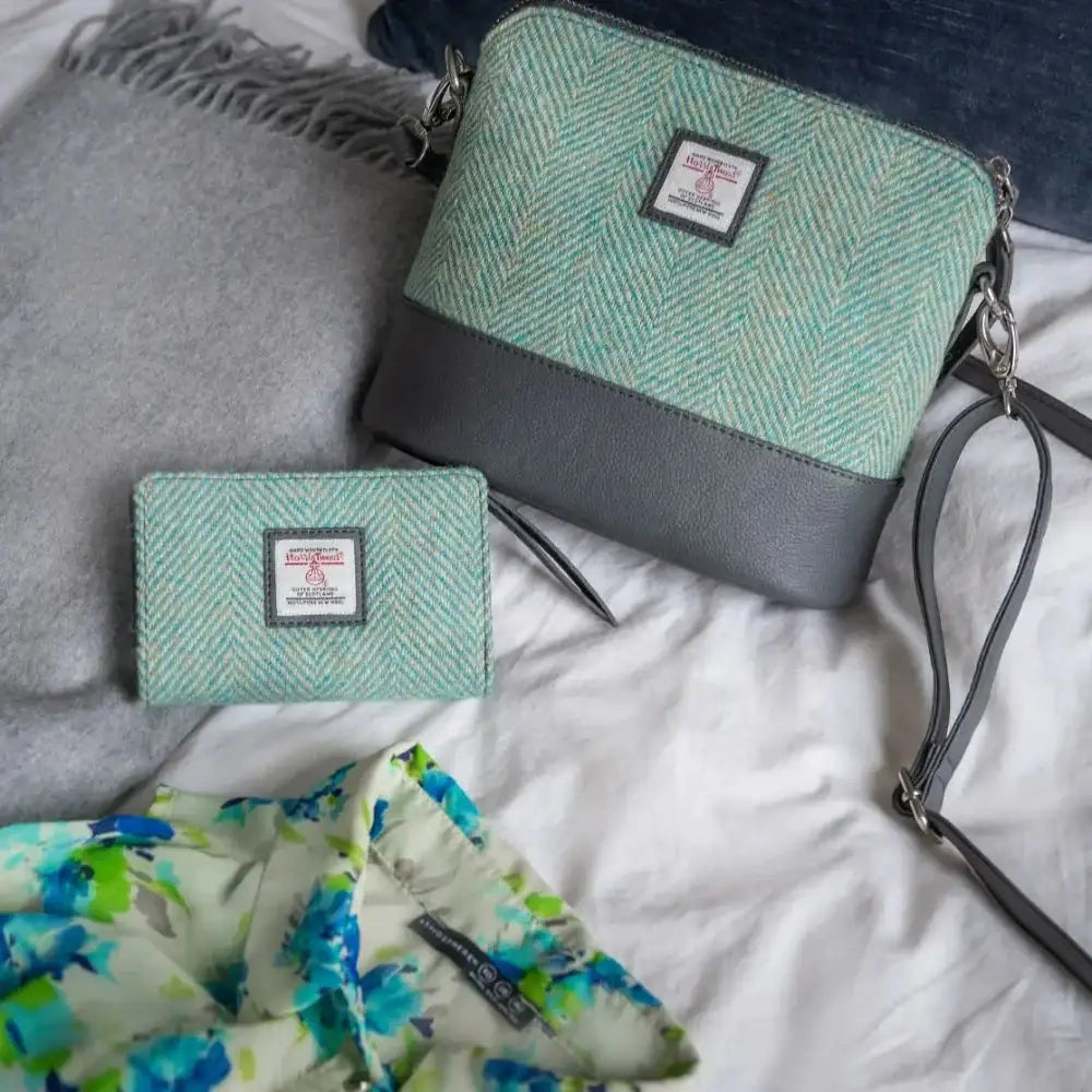 Harris Tweed Square Shoulder Bag