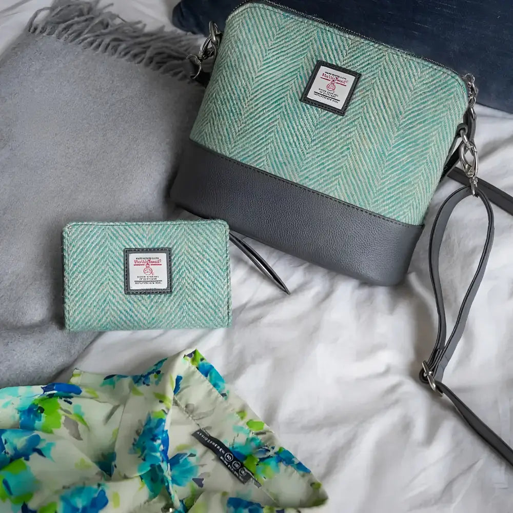 Harris Tweed Square Shoulder Bag