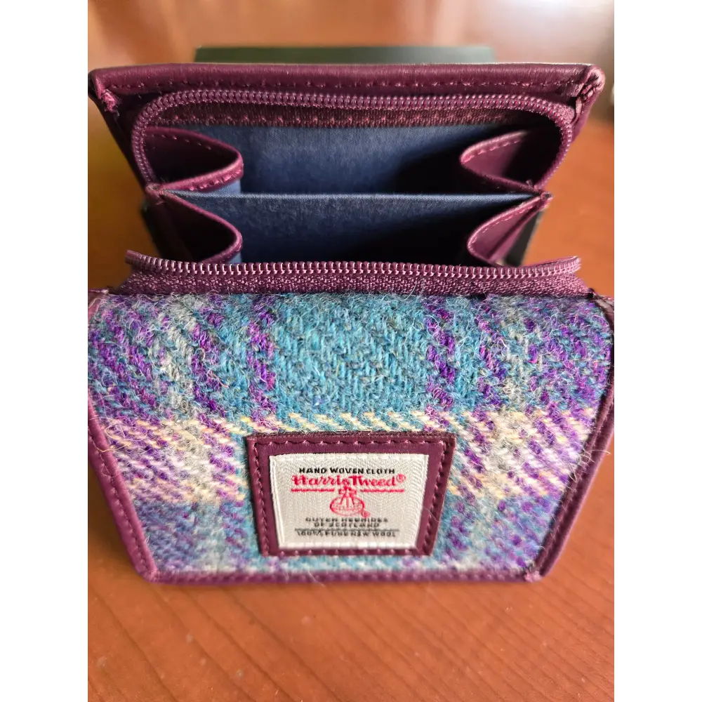 Harris Tweed Trifold Purse