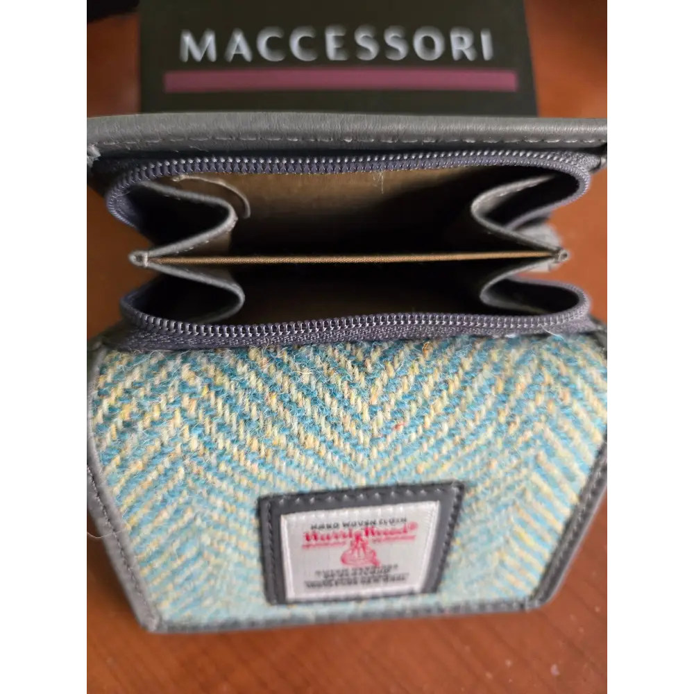 Harris Tweed Trifold Purse