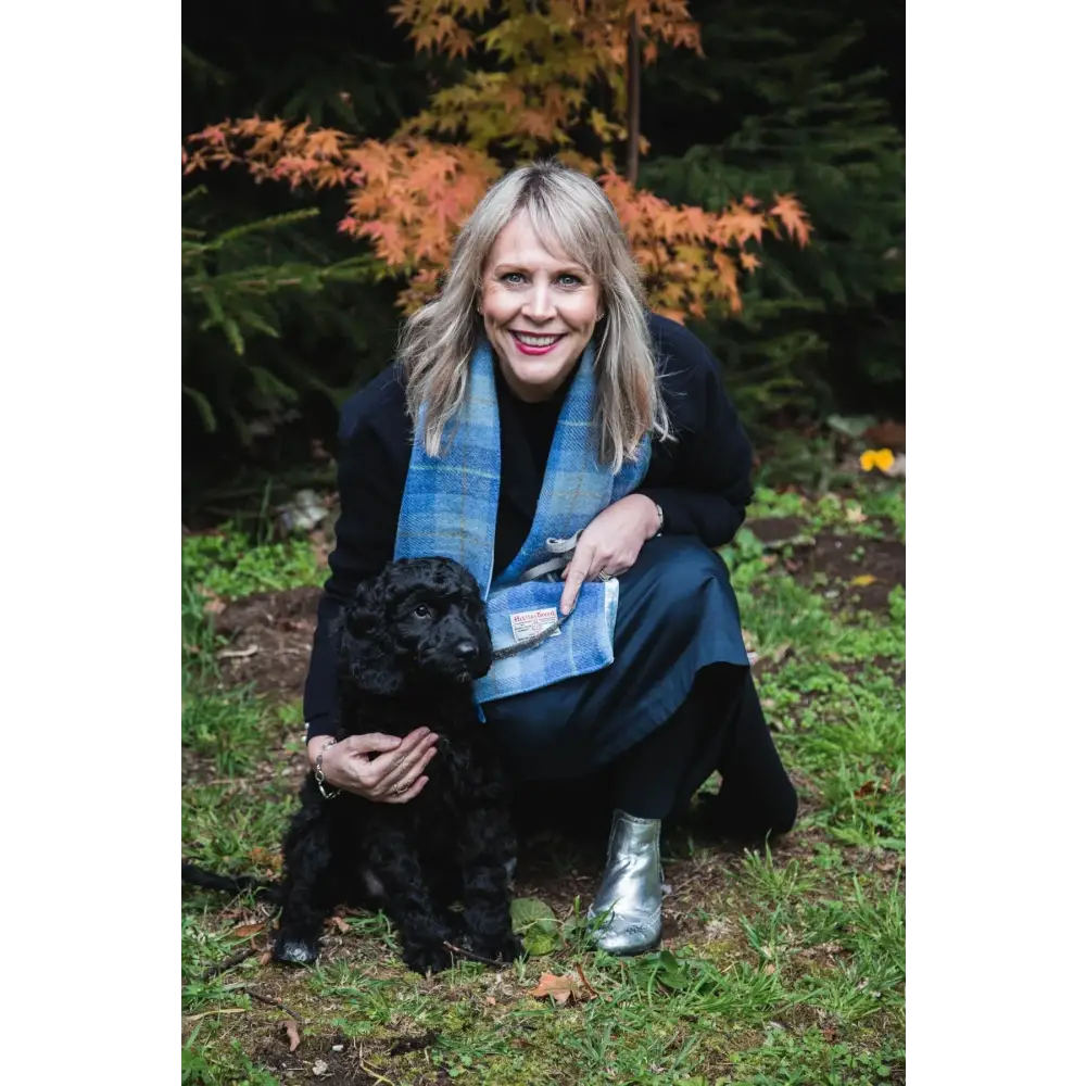 Harris Tweed & Velvet Scarves