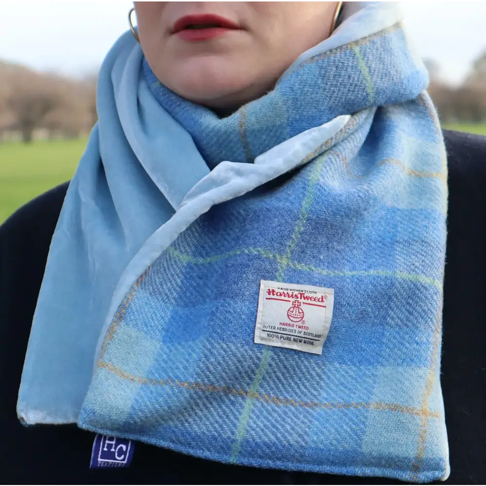 Harris Tweed & Velvet Scarves