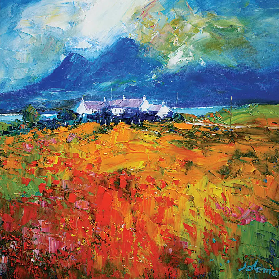 Heatherhouse Isle of Islay Card - Scottish Art