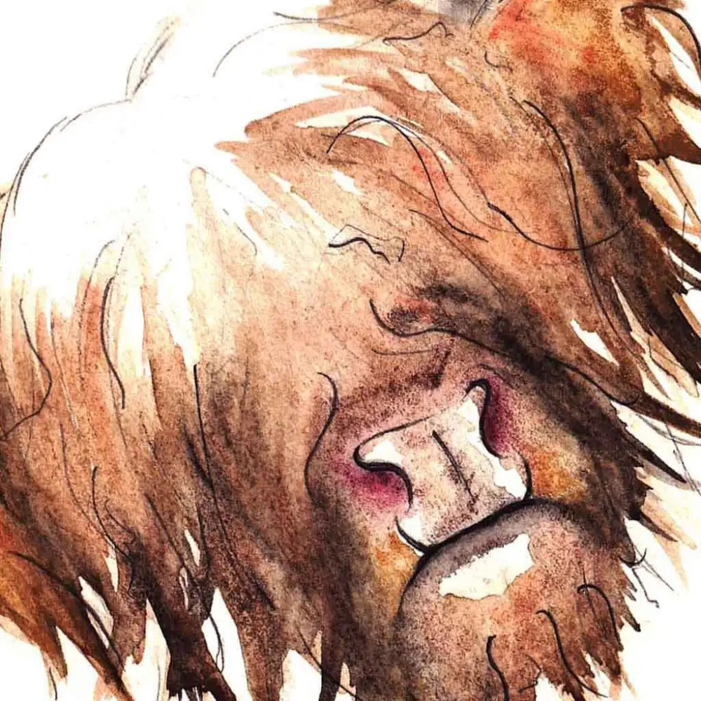 The Highland Cow Apron - Scottish Home