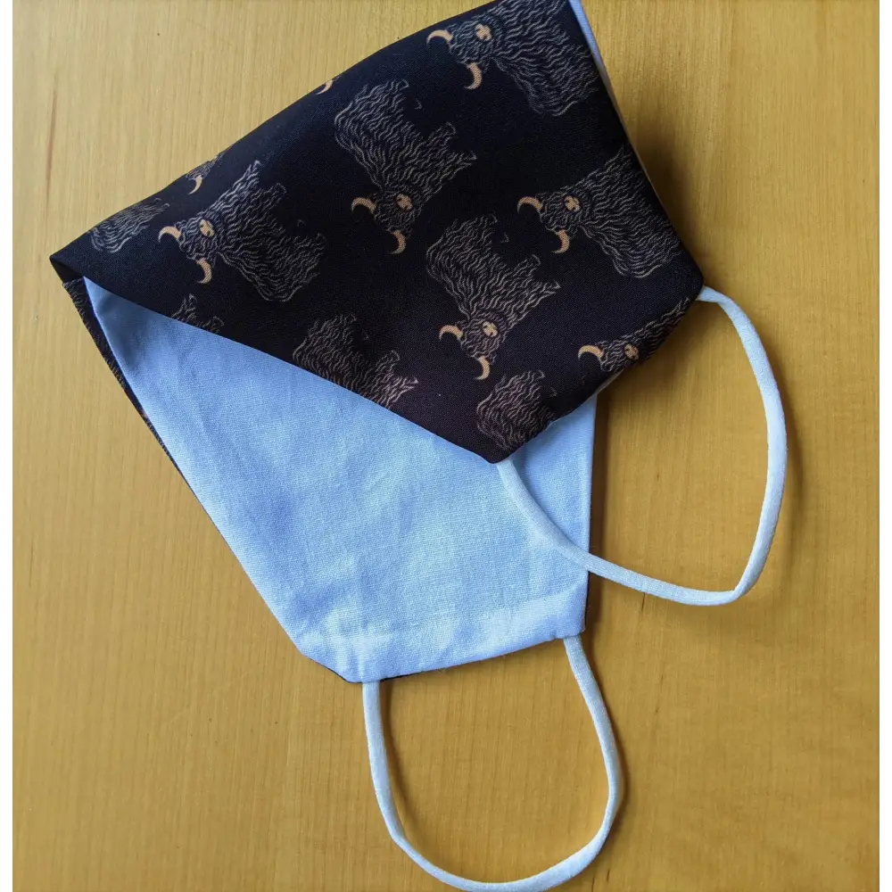 Highland Cow Face Mask - Scottish Gift