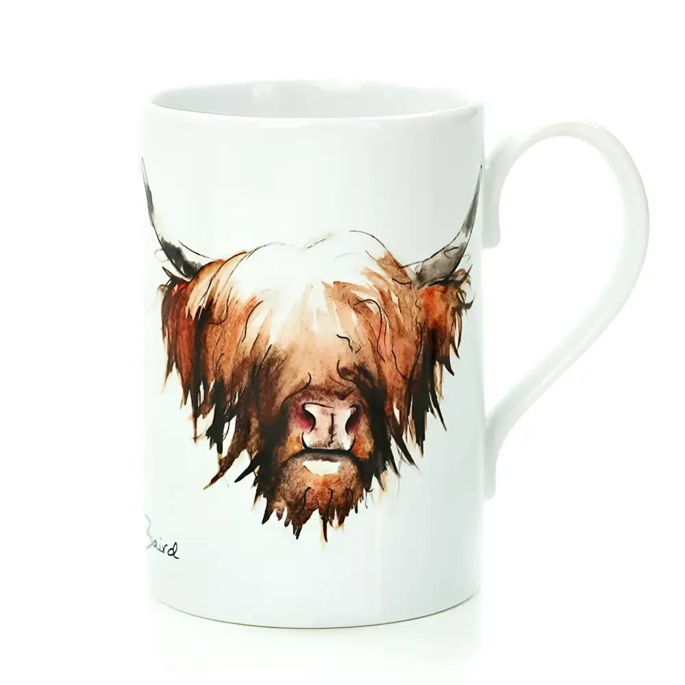 Highland Cow Porcelain Mug - Individual - Poreclain