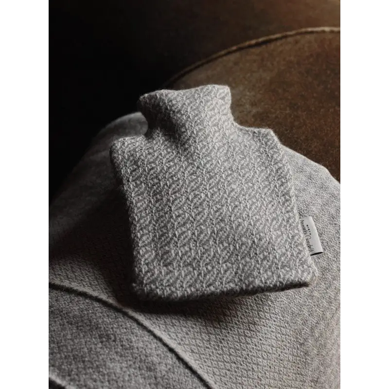 Hot Water Bottle in Caramel Fern Alpaca