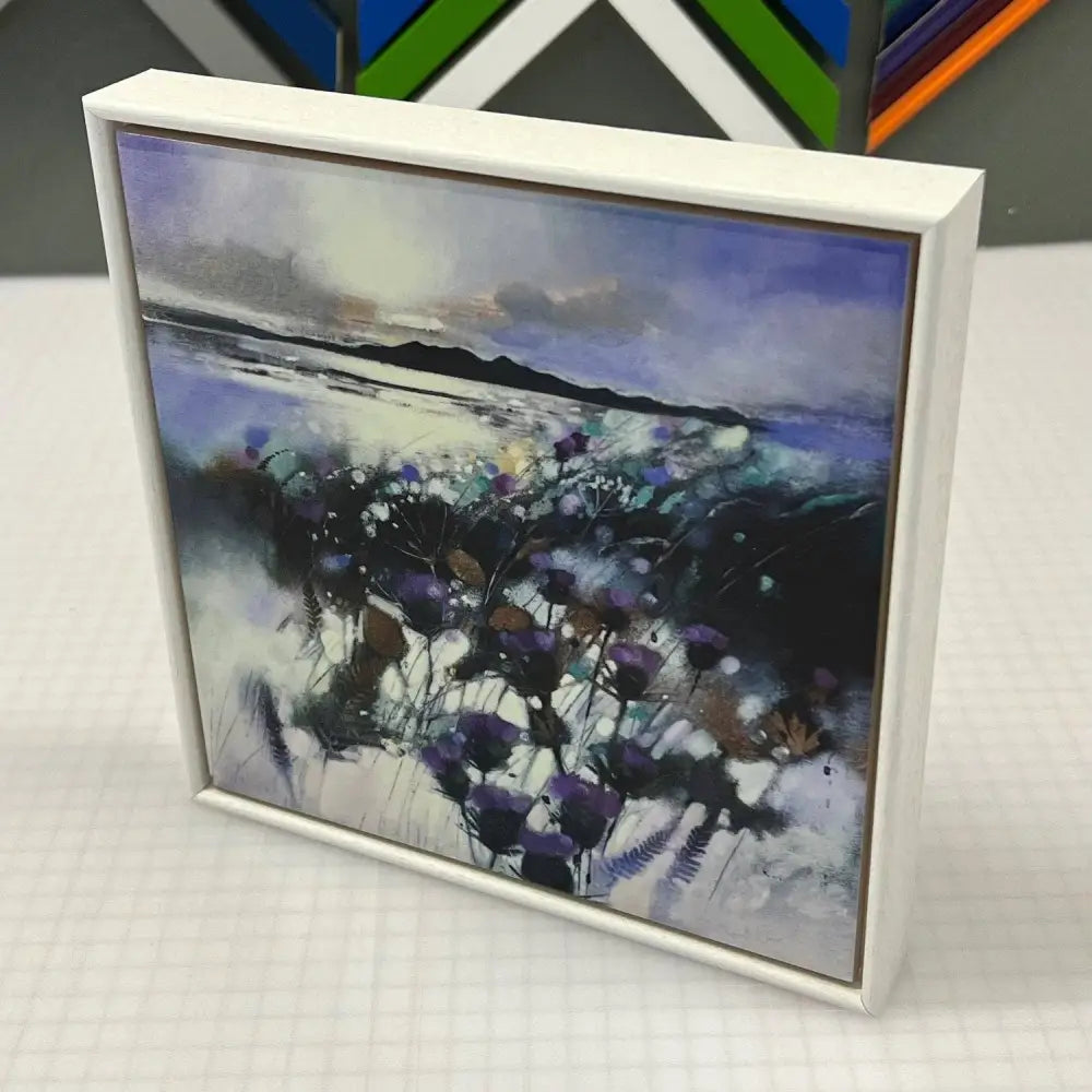 ’I’d Rather be in Arran’ Framed Tile - Scottish Home