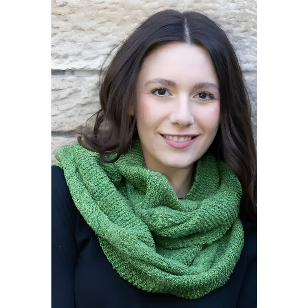 Islay Infinity Scarf - Killala - green - Cosy Essentials
