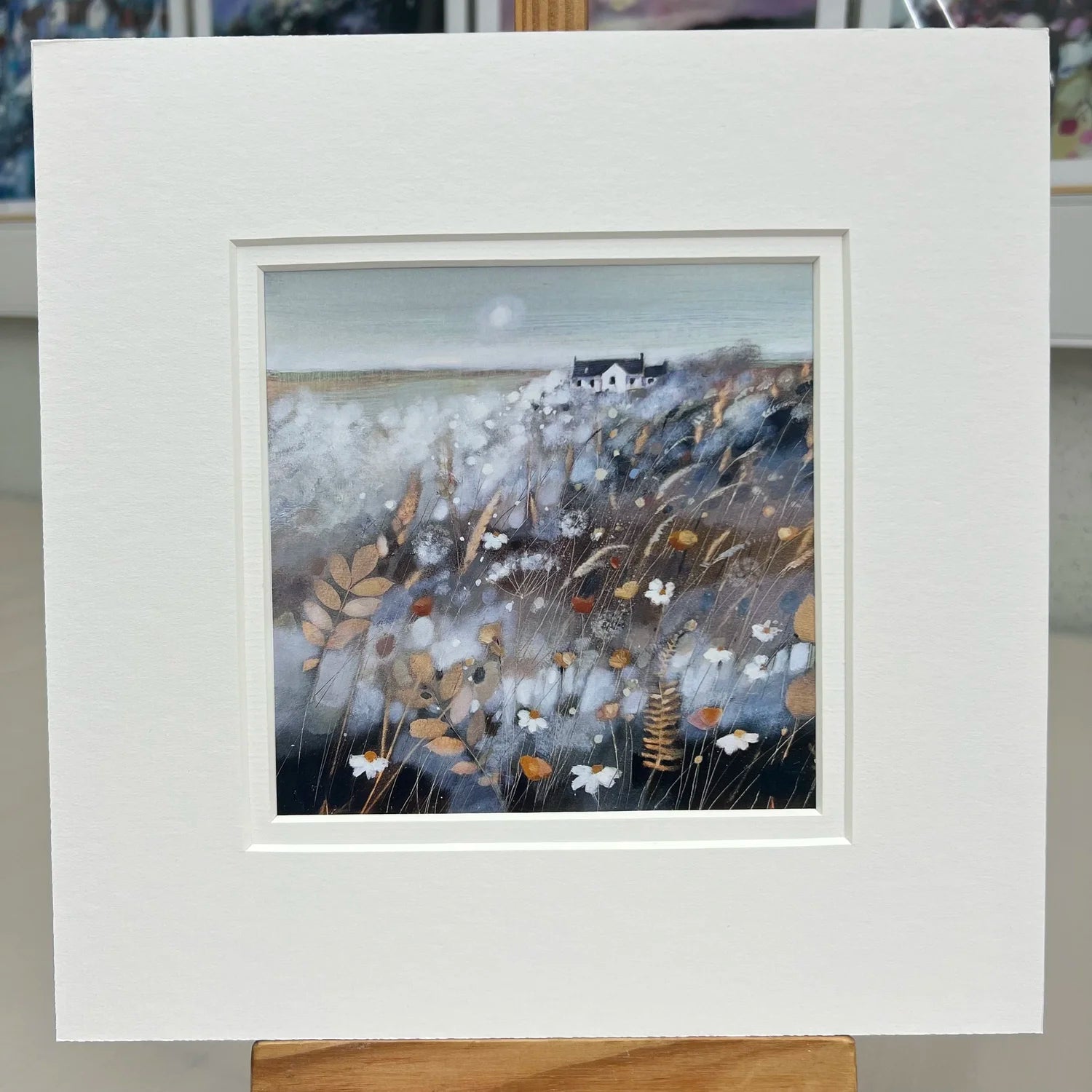 Greeting Card 'Wild Field, Isle of Skye'