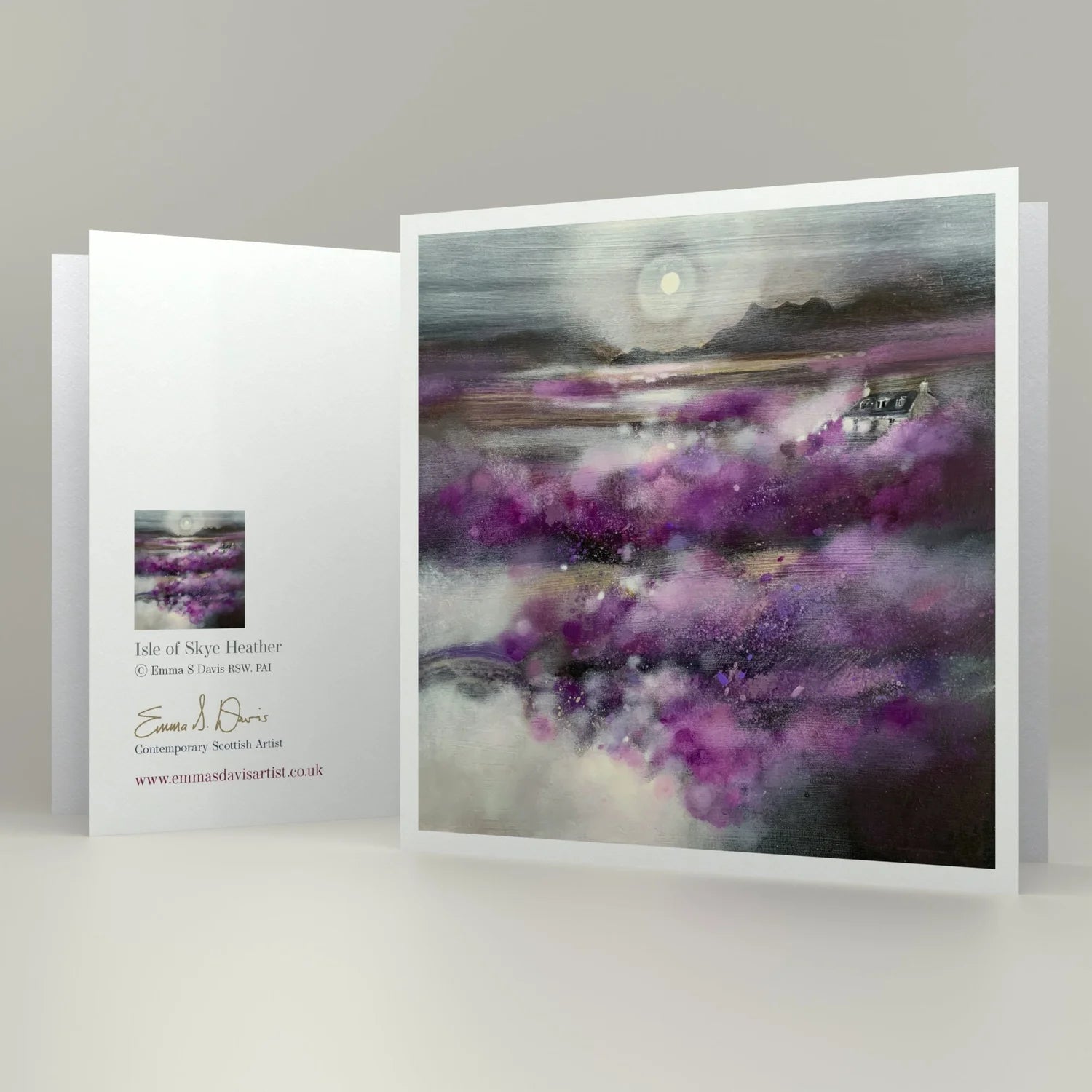 Greeting Card 'Isle of Skye Heather'