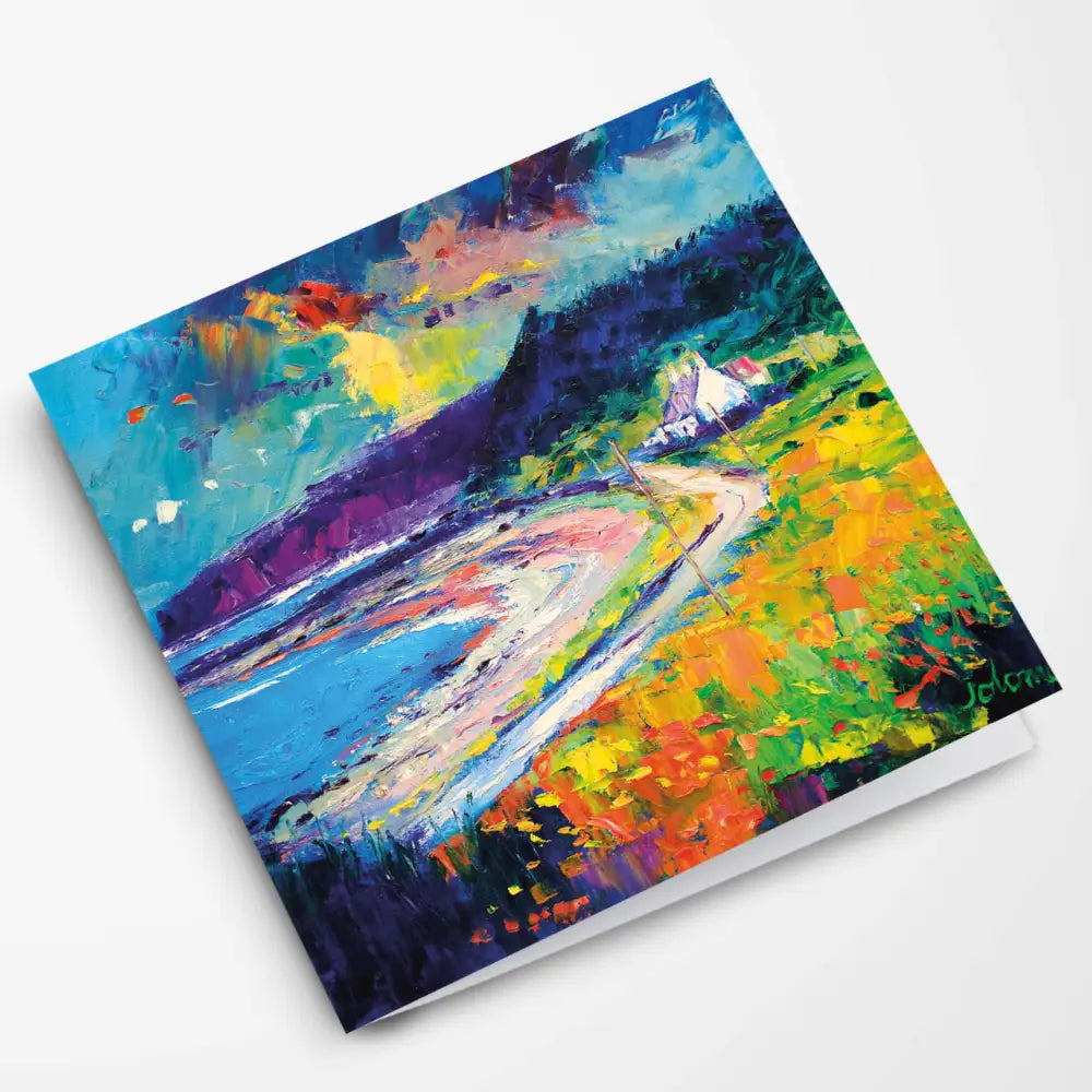 Kildonan Isle of Arran Card - Scottish Art