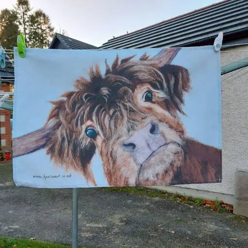 Kitchen Towel - ’Tufty’ - Scottish Home