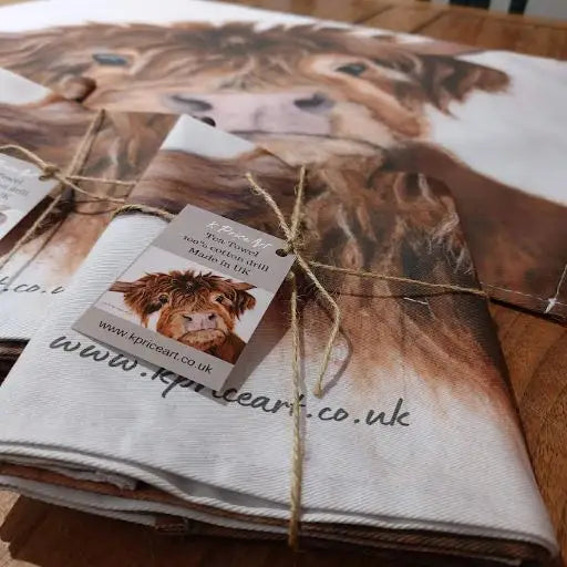 Kitchen Towel - ’Tufty’ - Scottish Home