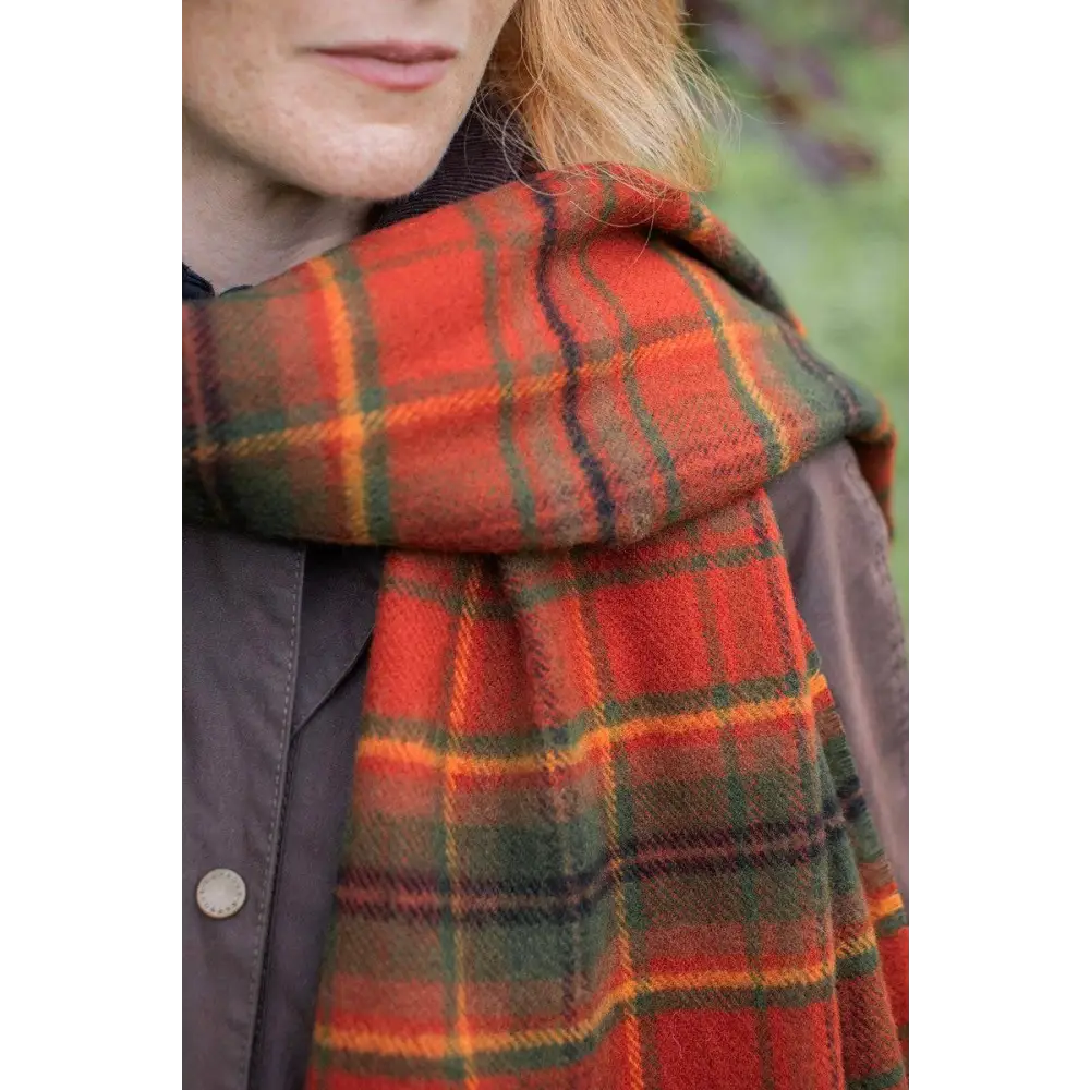 Limited Edition Tartan Shawl - Serape