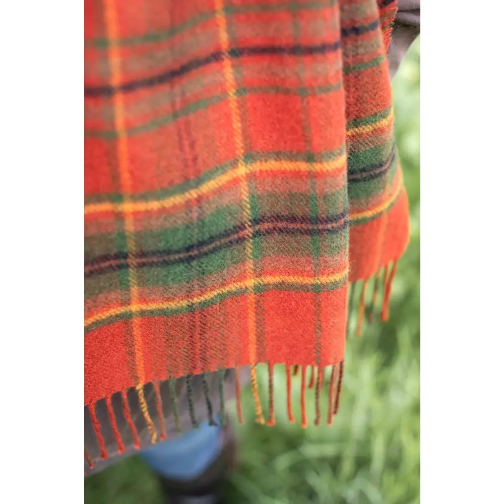 Limited Edition Tartan Shawl - Serape