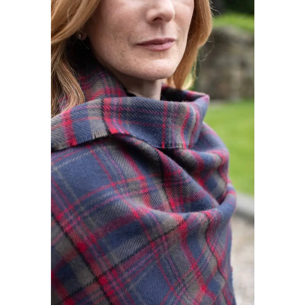Limited Edition Tartan Shawl - Serape