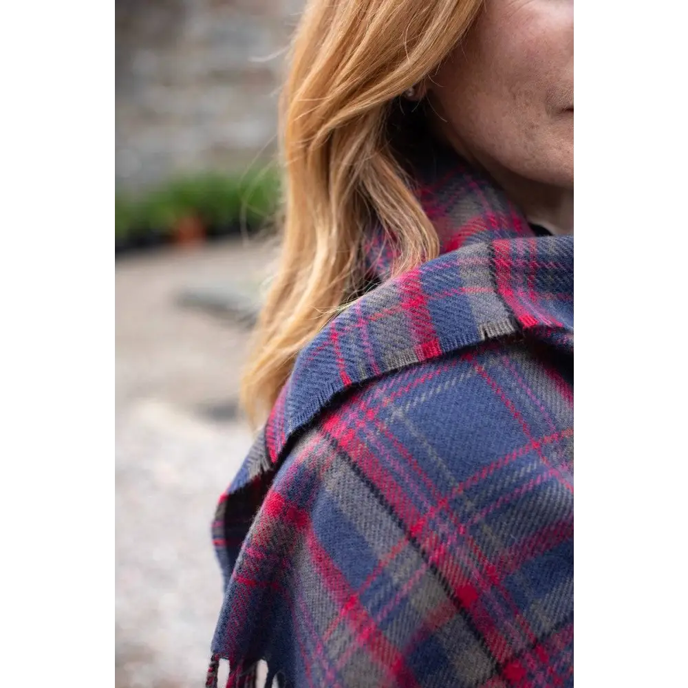 Limited Edition Tartan Shawl - Serape
