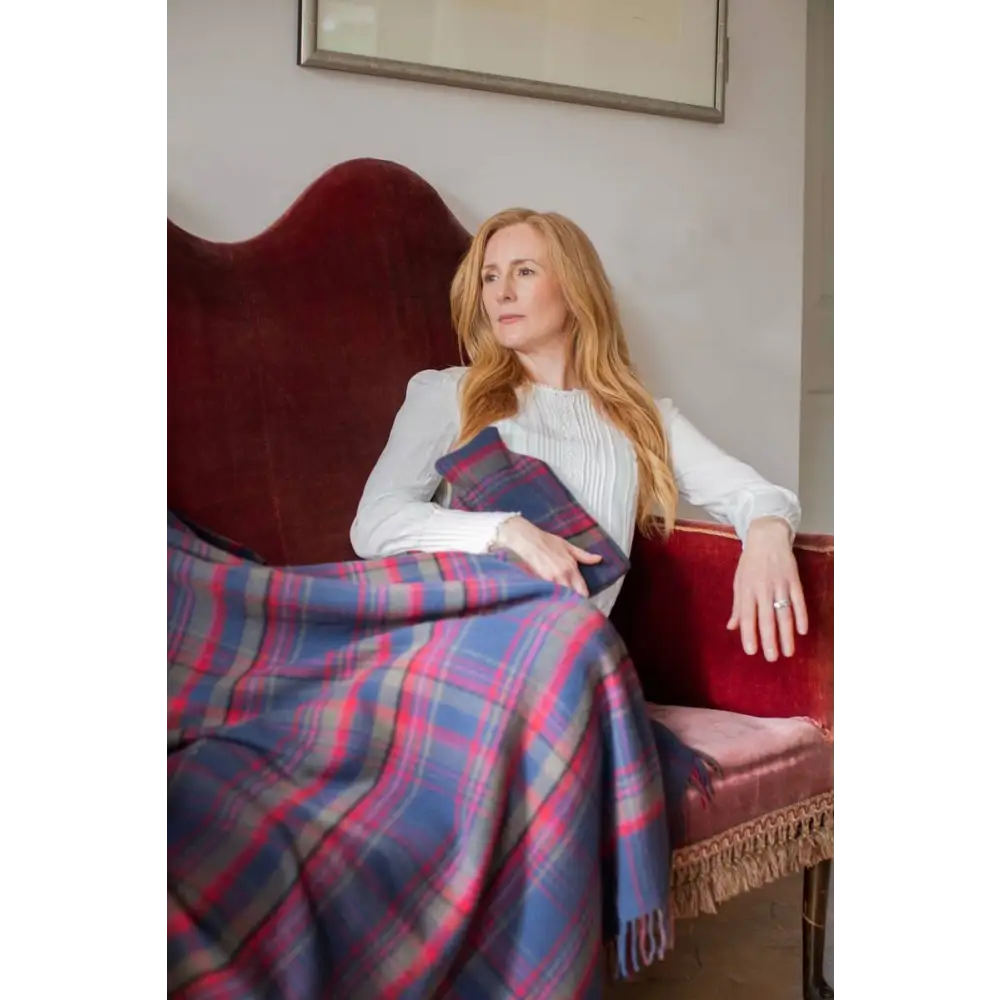 Limited Edition Tartan Throw - Highlands at Dusk
