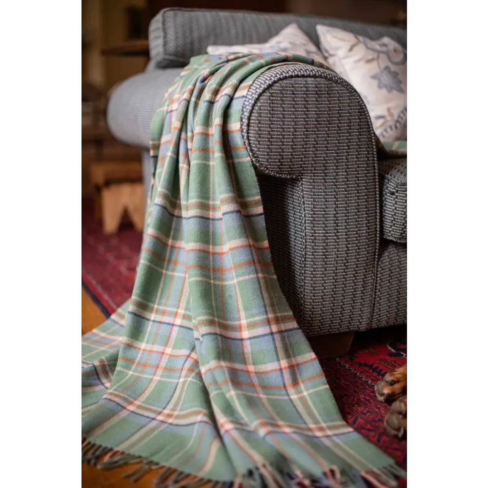Limited Edition Tartan Throw - Highlands at Dawn