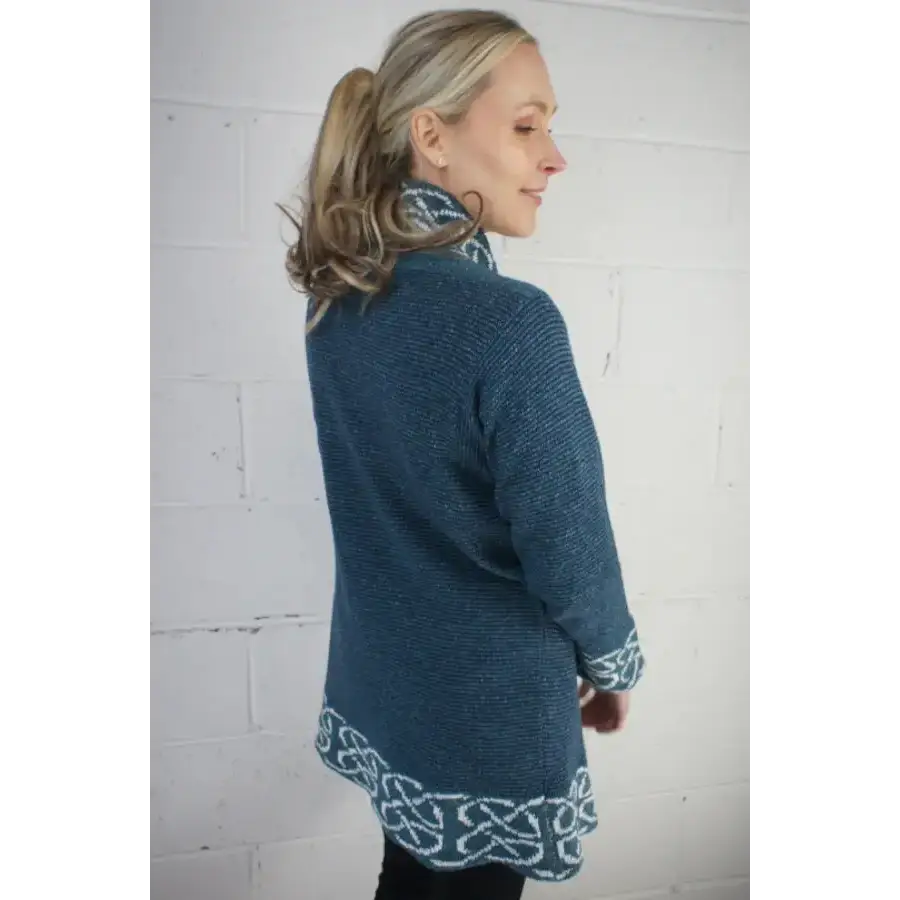 Long Mull Jacket in Marine - Cosy Essentials