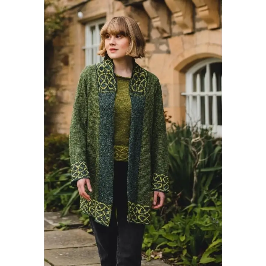 Long Mull Jacket in Moss - Cosy Essentials