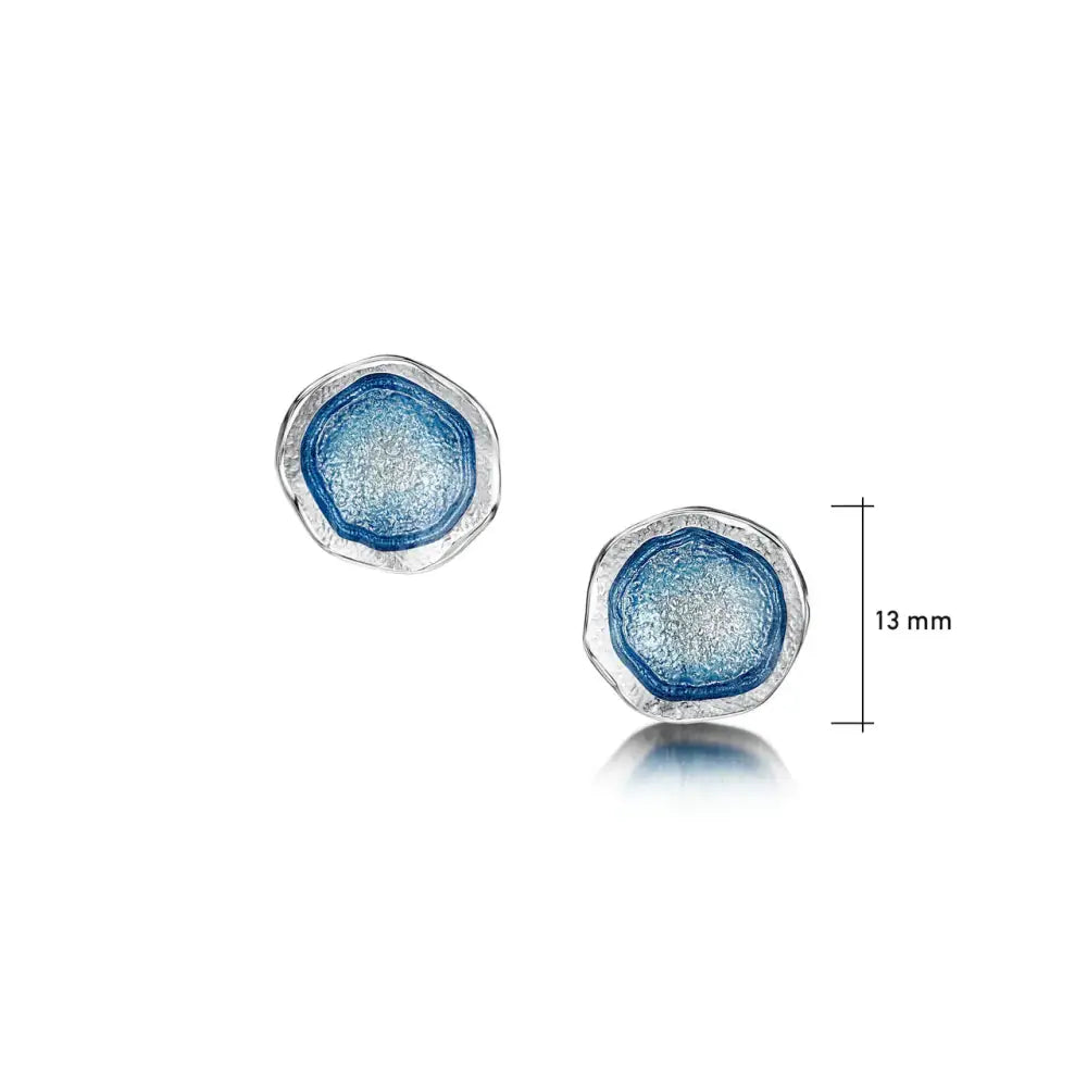 Lunar Stud Earrings - Scottish Jewelry