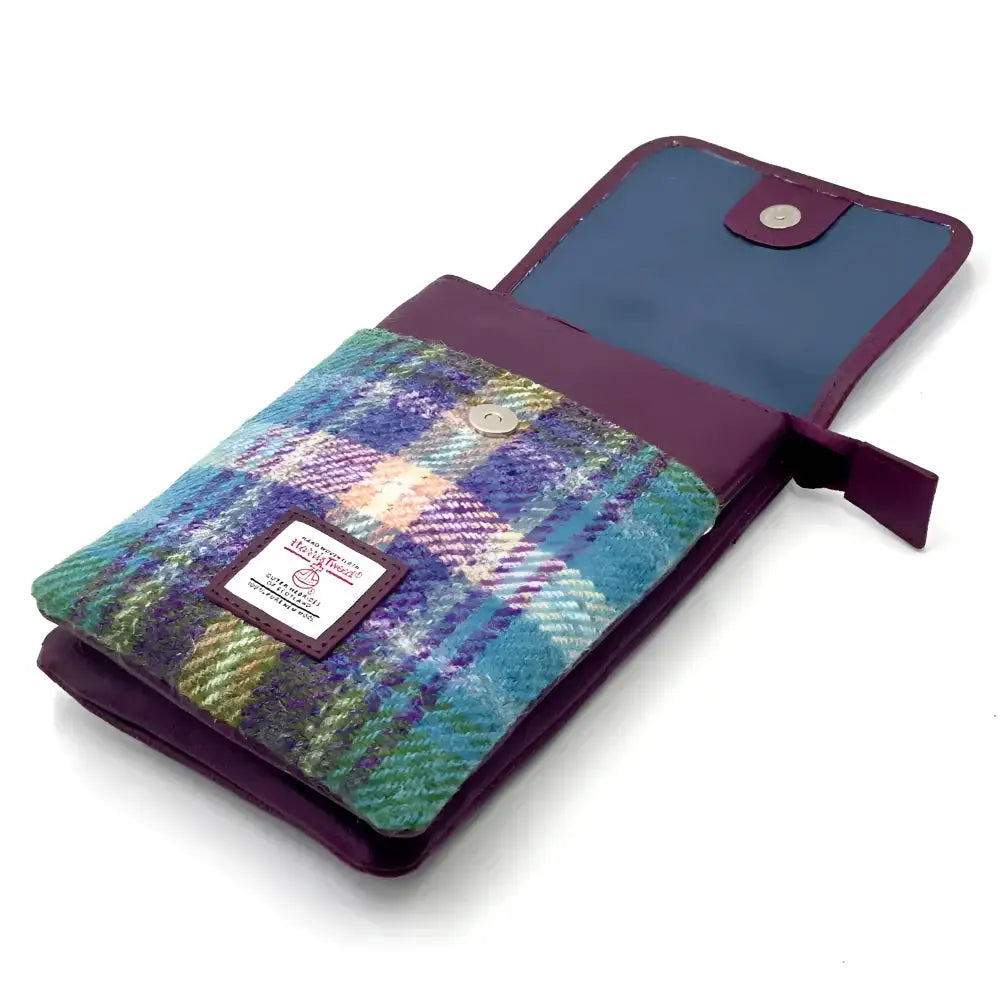 Mini Cross Body Bag in Harris Tweed