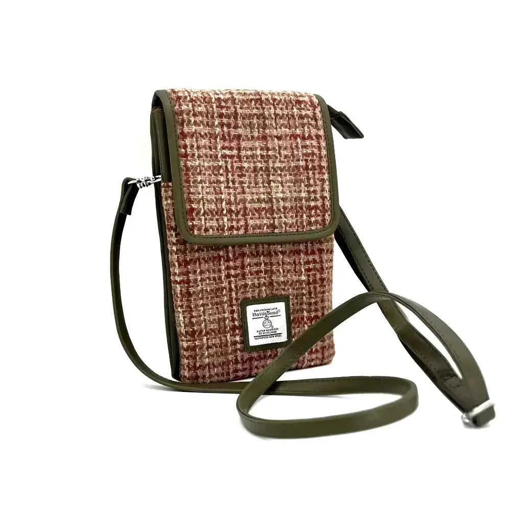 Mini Cross Body Bag in Harris Tweed