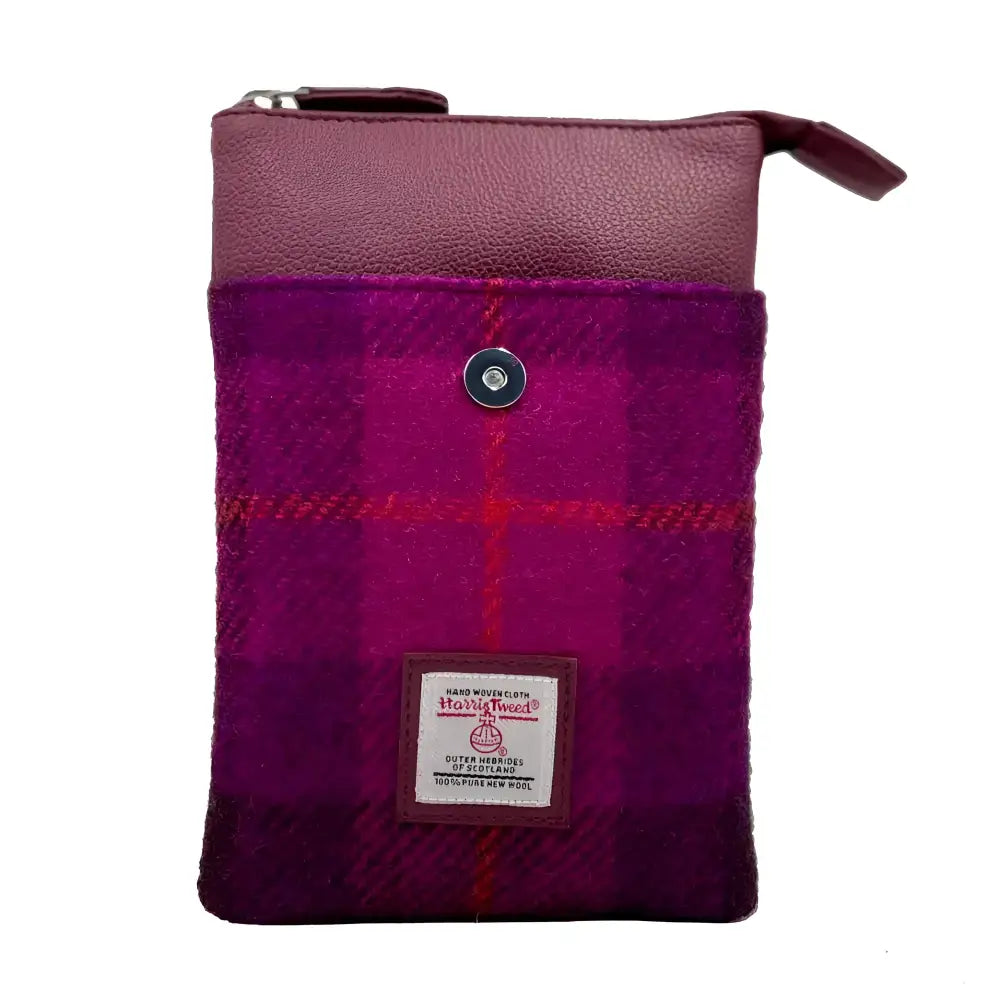 Mini Cross Body Bag in Harris Tweed