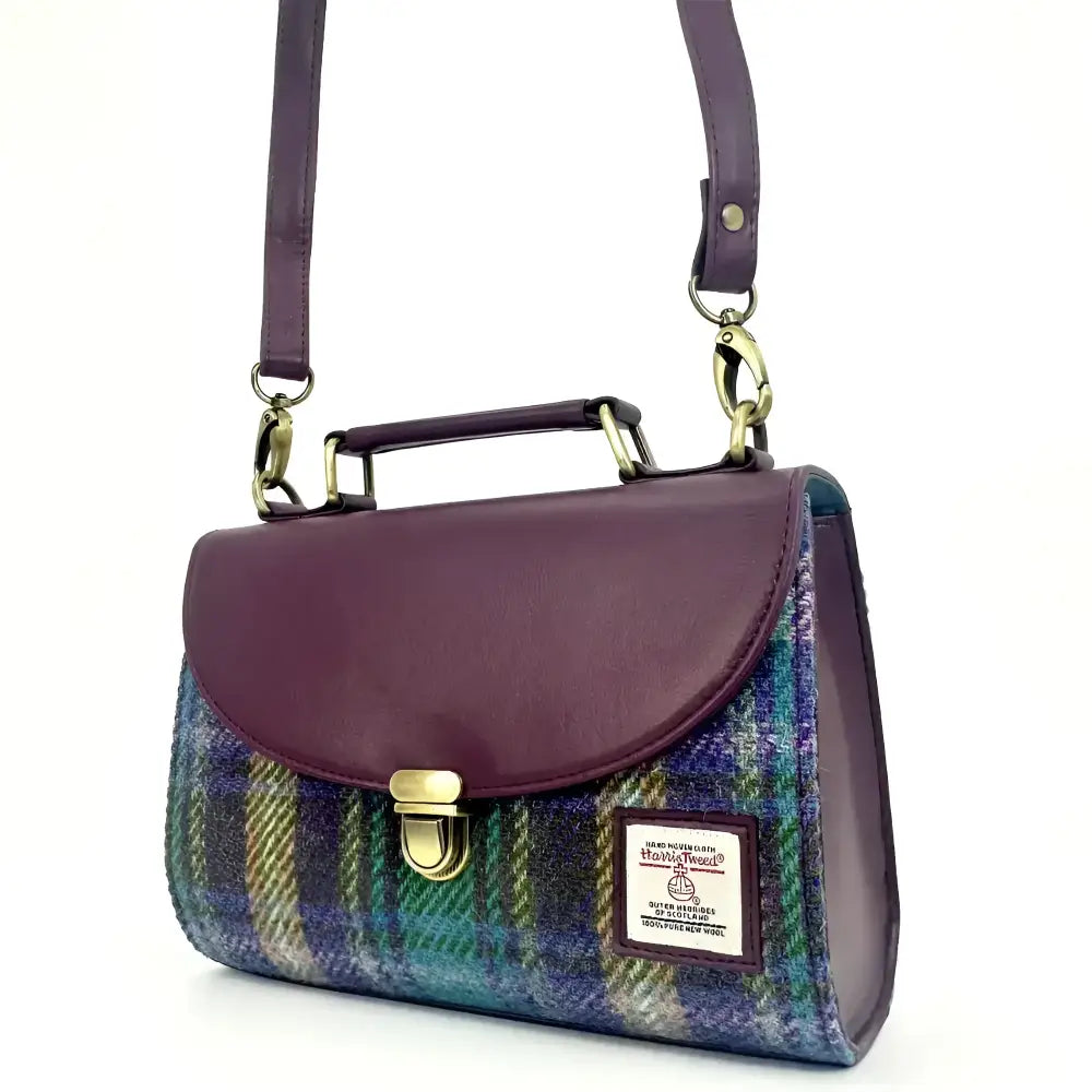 Mini Day Bag in Harris Tweed