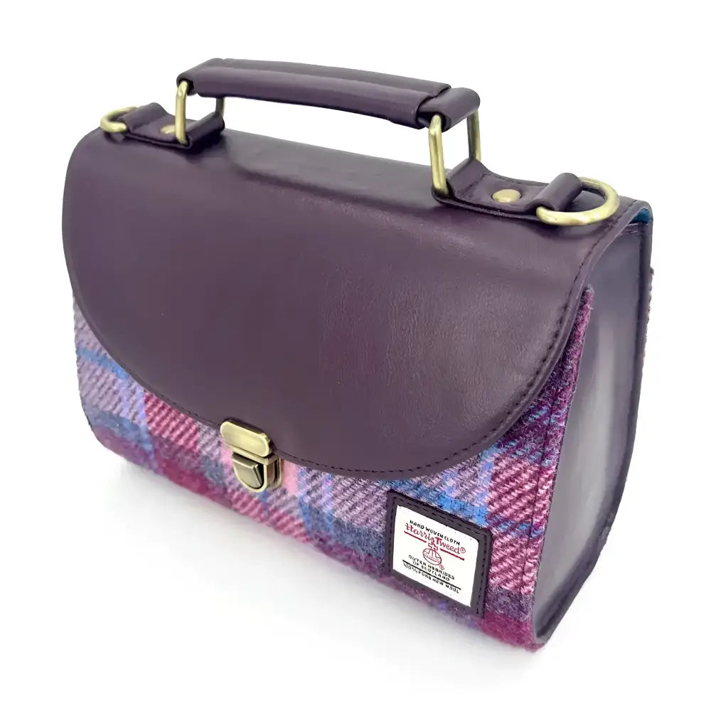 Mini Day Bag in Harris Tweed