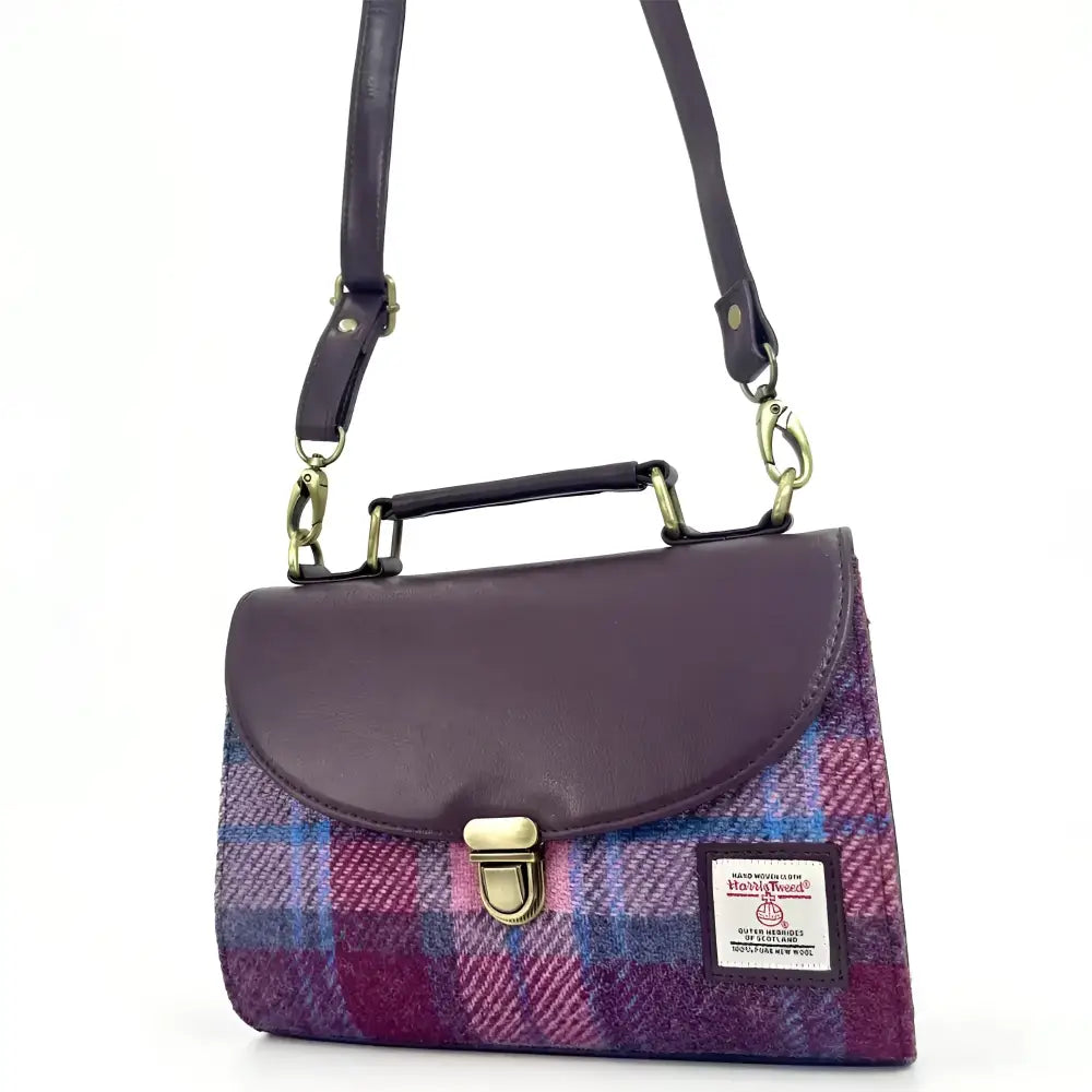 Mini Day Bag in Harris Tweed