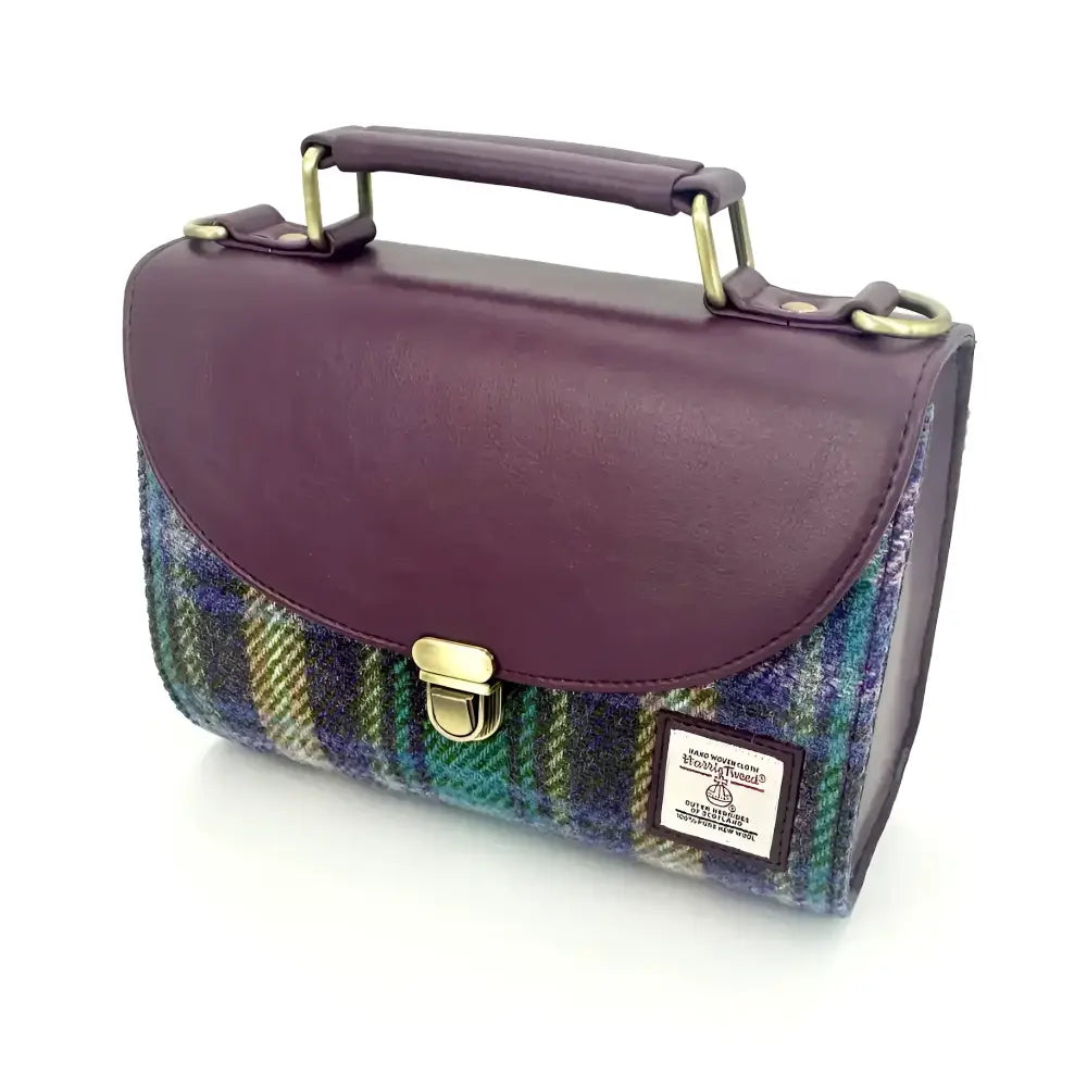 Mini Day Bag in Harris Tweed