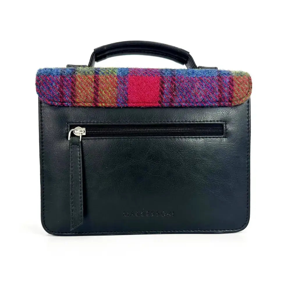 Mini Messenger Bag in Harris tweed - Tweed