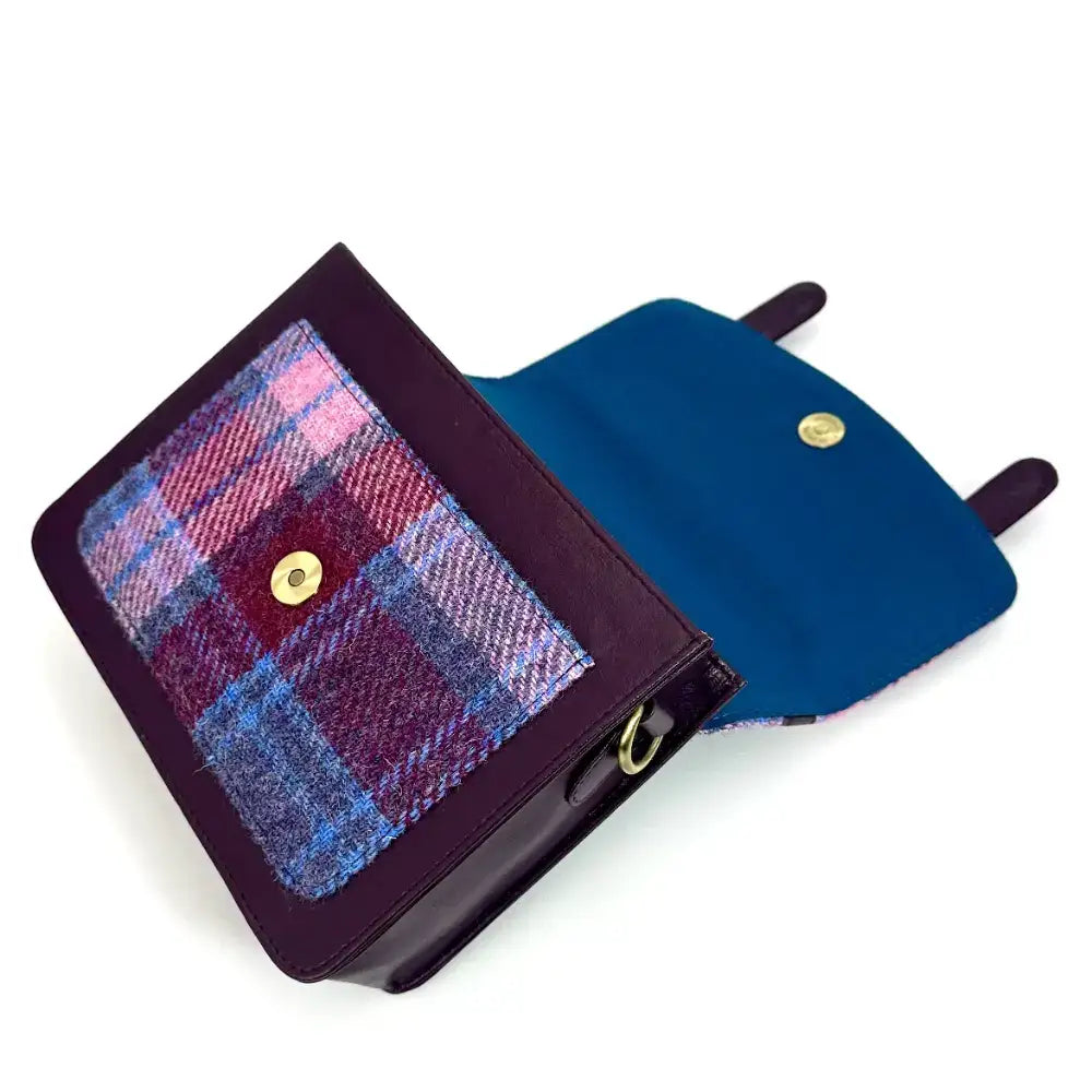 Mini Messenger Bag in Harris tweed - Tweed