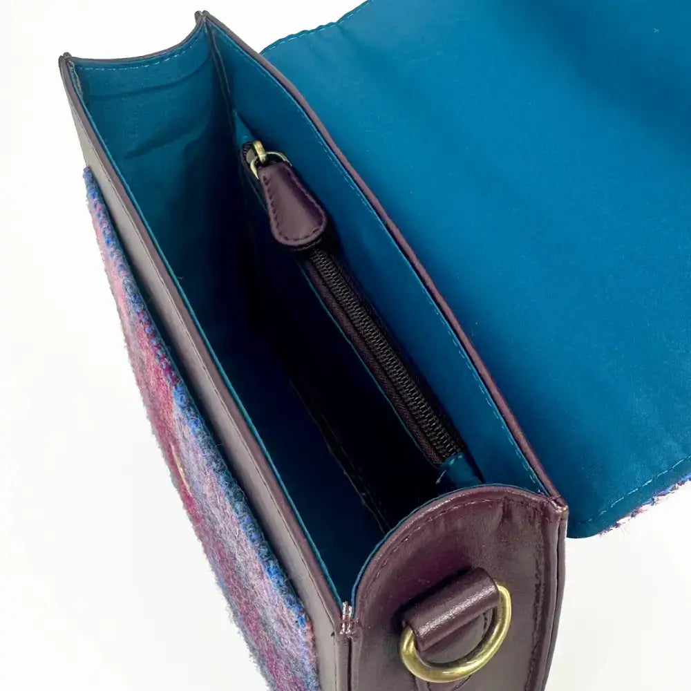 Mini Messenger Bag in Harris tweed - Tweed