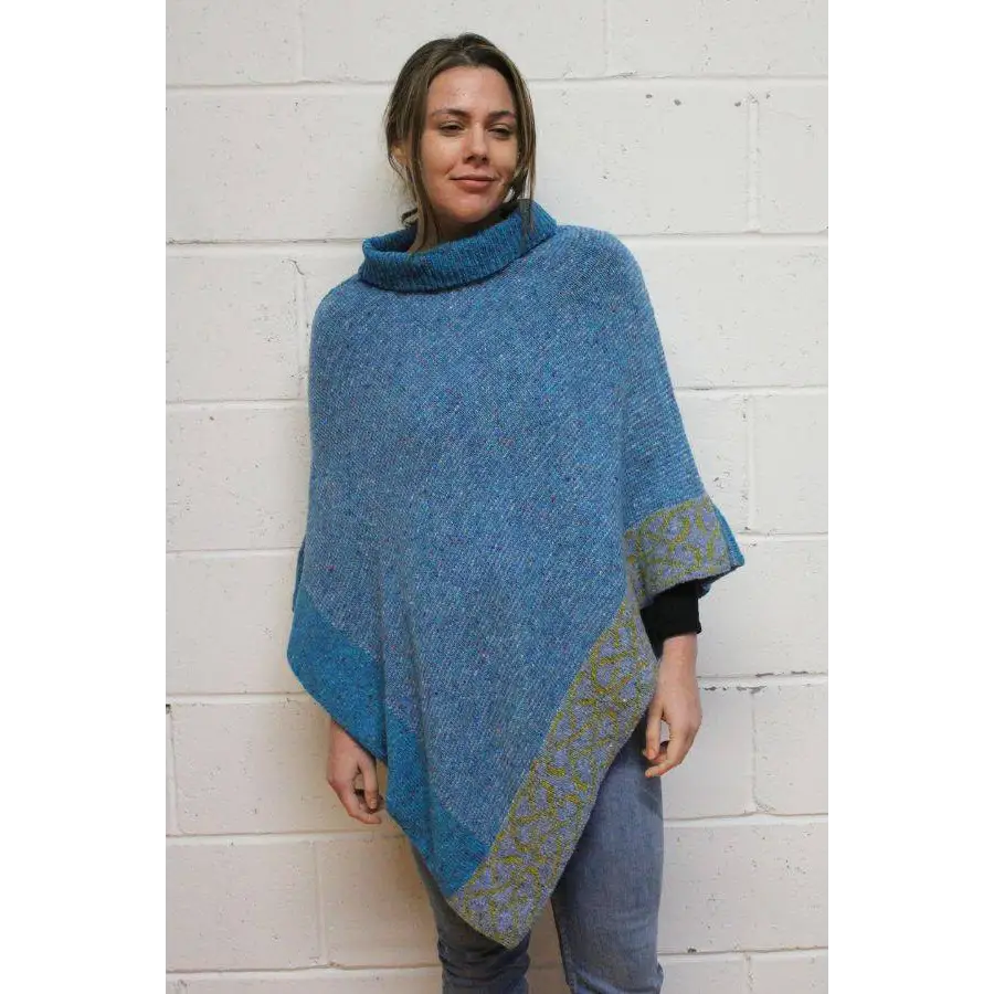 Mull Cape in Atlantic Donegal Wool - Cosy Essentials