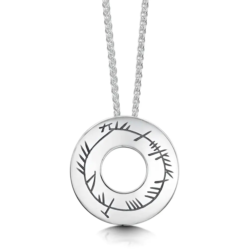 Ogham Pendant - Scottish Jewelry