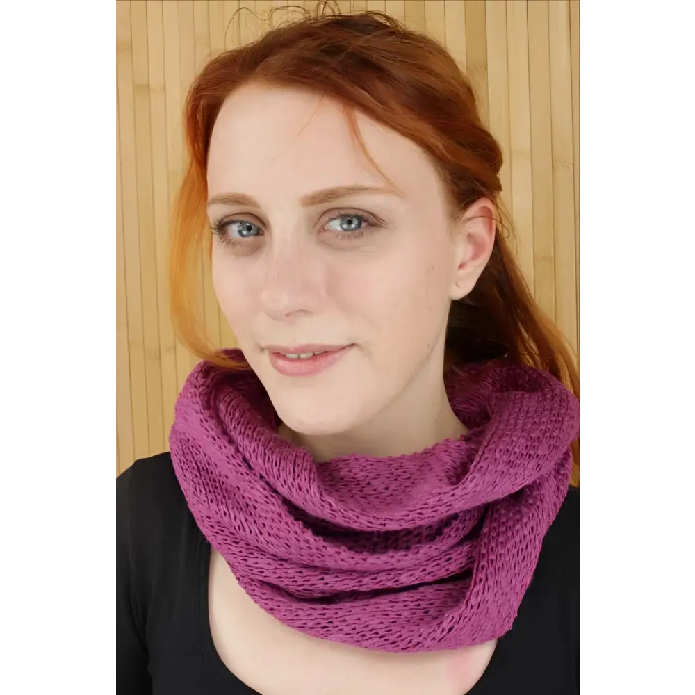 Orkney Infinity Scarf - Mallow - Cosy Essentials