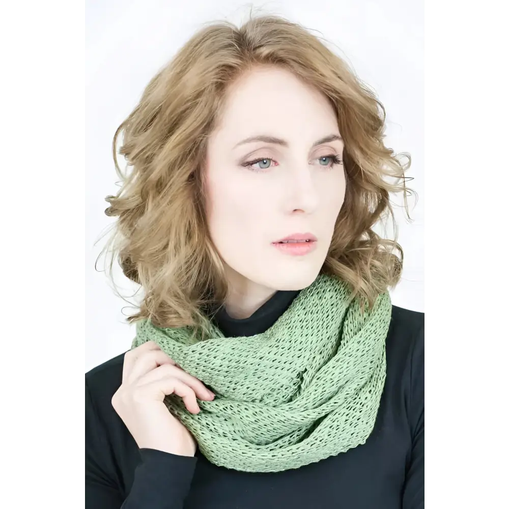 Orkney Infinity Scarf - Sage - Cosy Essentials