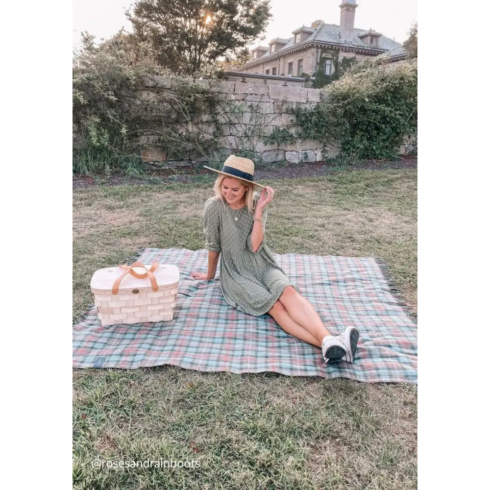 Picnic Blanket in Fraser Hunting Weathered Tartan