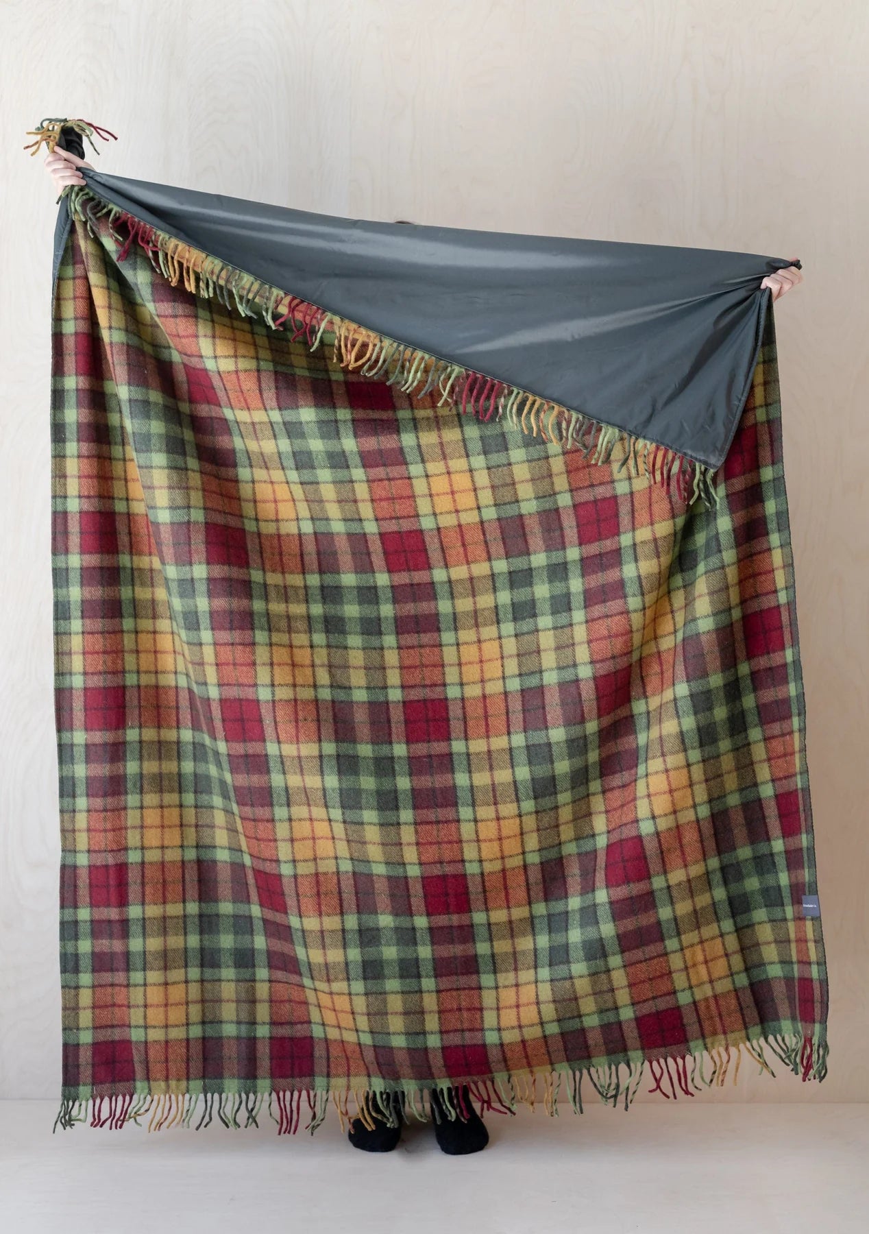 Picnic Blanket in Buchanan Autumn Tartan | TBCo | Scottish Creations