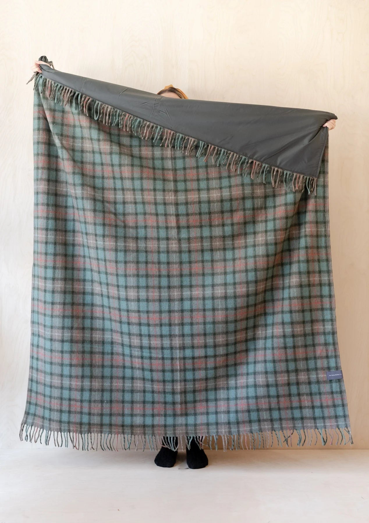 Picnic Blanket in Fraser Hunting Weathered Tartan | TBCo | Scottish Creations