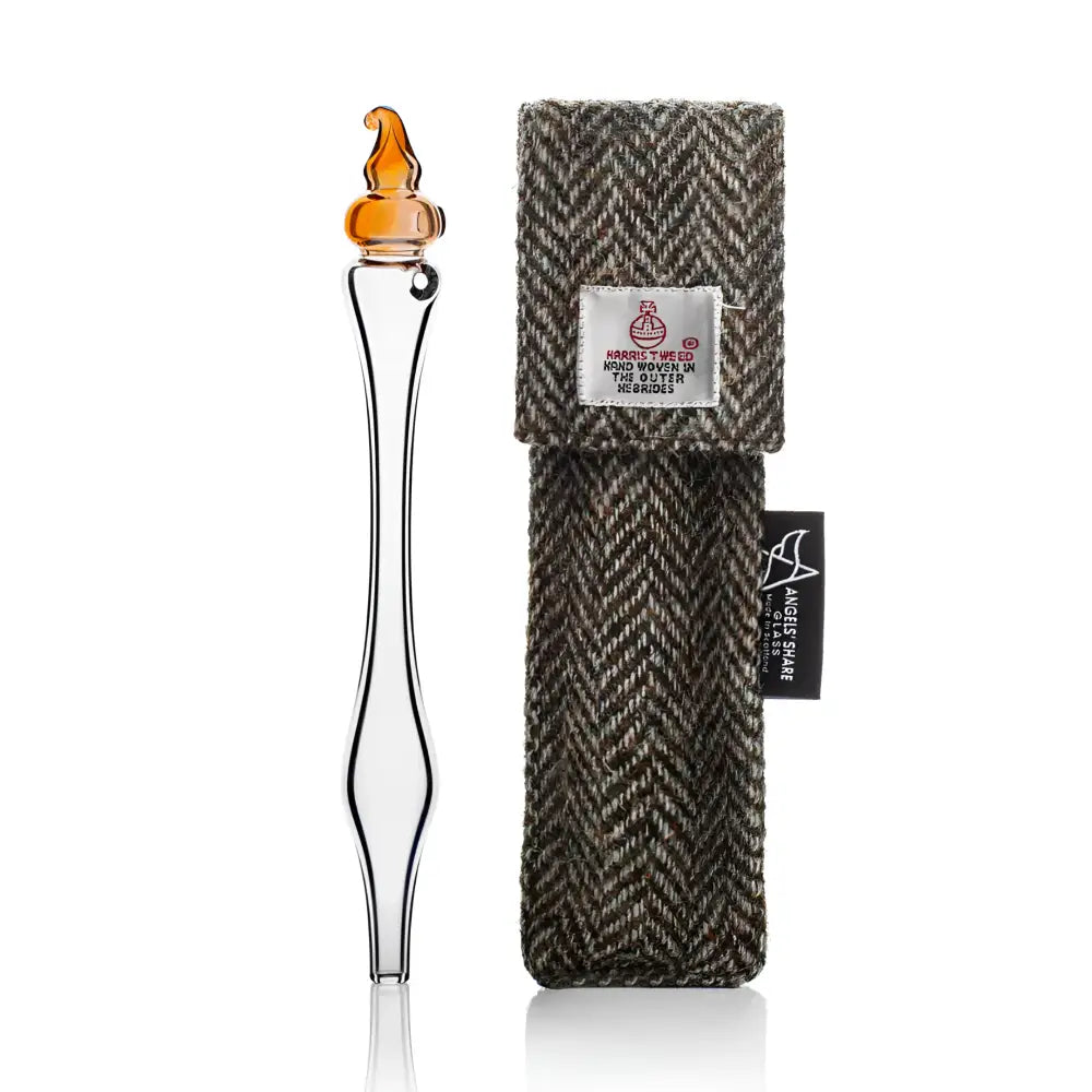 Pocket Dropper in Harris Tweed Case - Scottish Gift