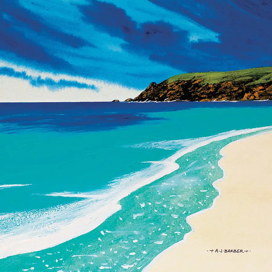 Port of Ness Isle Lewis Card - Scottish Art